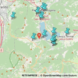 Mappa Via Castagnè, 38049 Bosentino TN, Italia (4.18733)