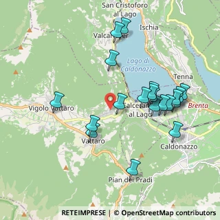 Mappa Via Ronchi, 38049 Bosentino TN, Italia (1.951)