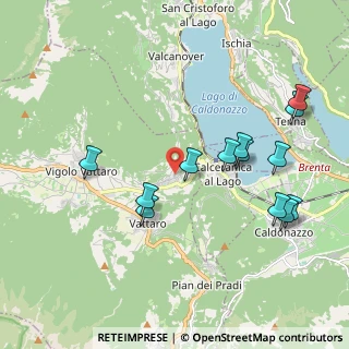 Mappa Via Ronchi, 38049 Bosentino TN, Italia (2.06538)
