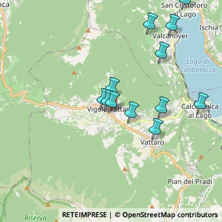 Mappa Via Vittoria, 38049 Vigolo Vattaro TN, Italia (1.93167)