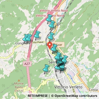 Mappa Via Guglielmo Marconi, 31029 Vittorio Veneto TV, Italia (0.8105)