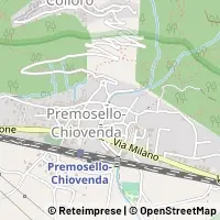 Map Premosello-Chiovenda