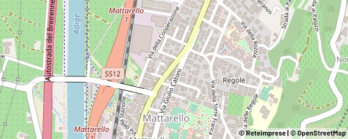 Mappa Trento