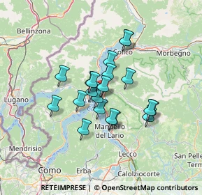 Mappa Viale Giovanni Polvani, 23829 Varenna LC, Italia (9.7635)