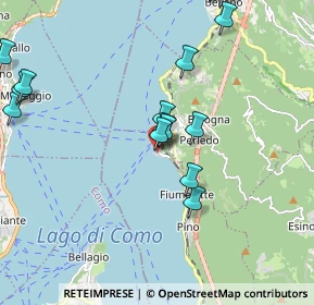 Mappa Ctr. Del Prato, 23829 Varenna LC, Italia (2.56316)