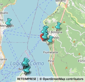 Mappa Ctr. Del Prato, 23829 Varenna LC, Italia (2.148)