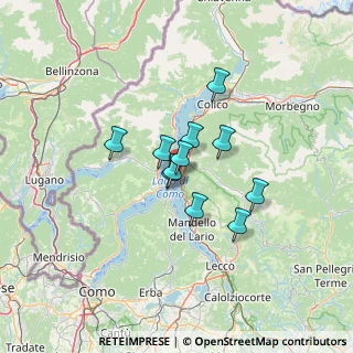 Mappa Contrada del Prato, 23829 Varenna LC, Italia (8.57636)