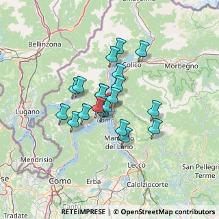 Mappa Contrada del Prato, 23829 Varenna LC, Italia (9.6955)