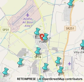 Mappa Via G. Garibaldi, 33080 Roveredo in Piano PN, Italia (3.07143)