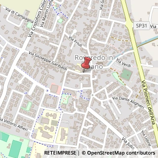 Mappa Via Giuseppe Garibaldi,  4, 33170 Roveredo in Piano, Pordenone (Friuli-Venezia Giulia)