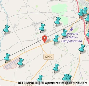 Mappa Via Corecian, 33031 Basiliano UD, Italia (6.409)