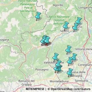 Mappa SR348, 32032 Feltre BL, Italia (16.21813)