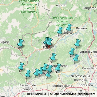 Mappa SR348, 32032 Feltre BL, Italia (15.793)
