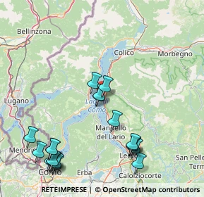 Mappa Via 4 Novembre, 23829 Varenna LC, Italia (19.641)