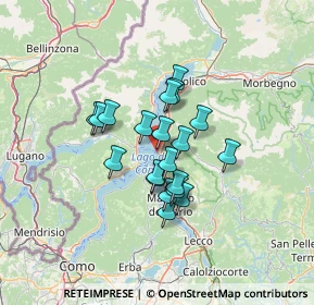 Mappa Via 4 Novembre, 23829 Varenna LC, Italia (9.3465)