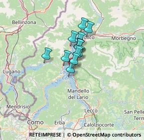 Mappa Via 4 Novembre, 23829 Varenna LC, Italia (7.60692)