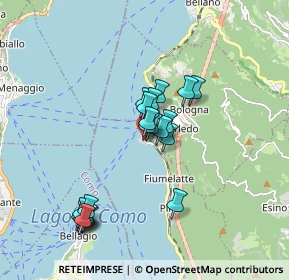 Mappa Via 4 Novembre, 23829 Varenna LC, Italia (1.4955)