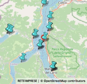 Mappa Via 4 Novembre, 23829 Varenna LC, Italia (8.183)