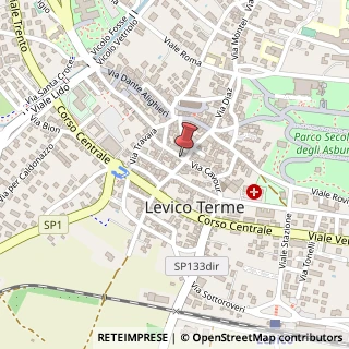 Mappa Via Cesare Battisti, 22, 38056 Levico Terme, Trento (Trentino-Alto Adige)