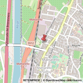 Mappa Via della Cooperazione, 32, 38123 Trento, Trento (Trentino-Alto Adige)
