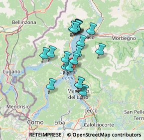 Mappa 23829 Varenna LC, Italia (10.4665)