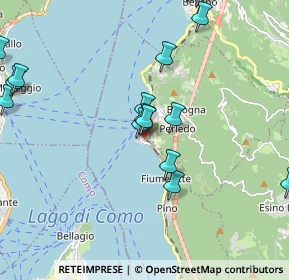 Mappa 23829 Varenna LC, Italia (2.6445)
