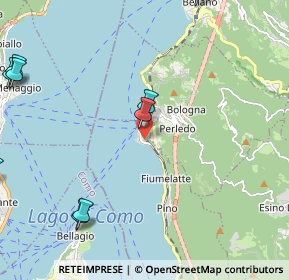 Mappa 23829 Varenna LC, Italia (3.14545)