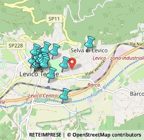 Mappa Via Monte Panarotta, 38056 Levico Terme TN, Italia (0.8505)