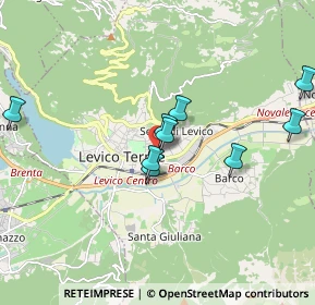 Mappa Via Monte Panarotta, 38056 Levico Terme TN, Italia (2.15)