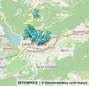 Mappa Via Monte Panarotta, 38056 Levico Terme TN, Italia (1.16579)