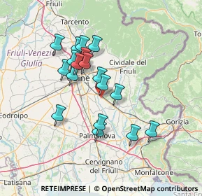 Mappa Via Alessandro Volta, 33042 Buttrio UD, Italia (11.81722)