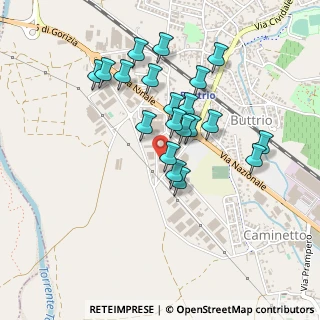 Mappa Via Alessandro Volta, 33042 Buttrio UD, Italia (0.399)
