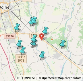 Mappa Via Alessandro Volta, 33042 Buttrio UD, Italia (3.23818)