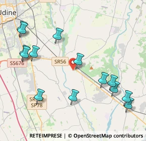 Mappa Via Alessandro Volta, 33042 Buttrio UD, Italia (4.83857)
