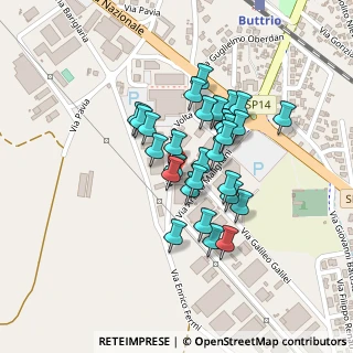 Mappa Via Alessandro Volta, 33042 Buttrio UD, Italia (0.17)