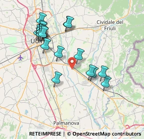 Mappa Via Alessandro Volta, 33042 Buttrio UD, Italia (7.719)