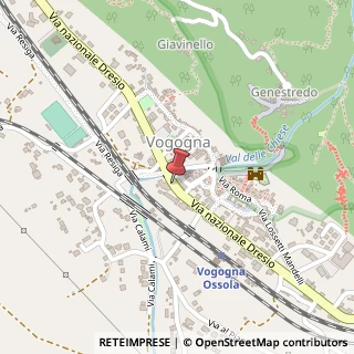Mappa Via Nazionale Dresio, 166, 28805 Vogogna, Verbano-Cusio-Ossola (Piemonte)