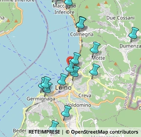 Mappa Via della Vittoria, 21016 Luino VA, Italia (2.411)