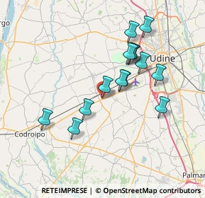 Mappa Via s.s, 33031 Basiliano UD, Italia (6.46786)
