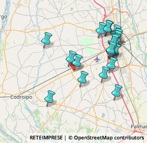 Mappa Via s.s, 33031 Basiliano UD, Italia (7.7825)