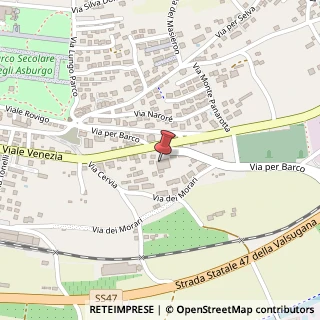 Mappa Viale Venezia, 60, 38056 Levico Terme, Trento (Trentino-Alto Adige)