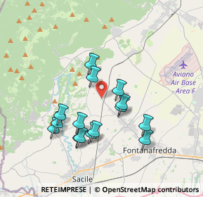 Mappa SP10, 33070 Fontanafredda PN, Italia (3.29867)