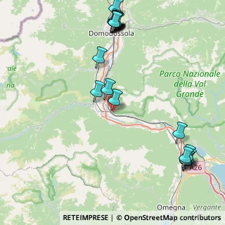 Mappa Via Sotto le Mura, 28805 Vogogna VB, Italia (10.716)