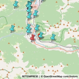 Mappa Via Sotto le Mura, 28805 Vogogna VB, Italia (5.06882)