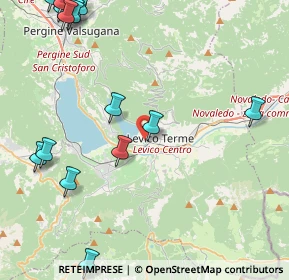 Mappa Traversa Lido, 38056 Levico Terme TN, Italia (6.10706)