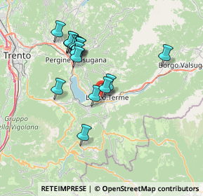 Mappa Traversa Lido, 38056 Levico Terme TN, Italia (6.71941)