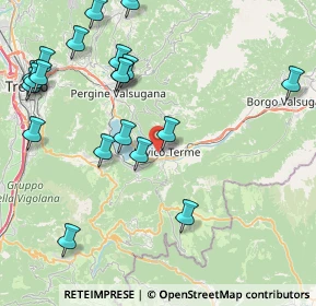 Mappa Traversa Lido, 38056 Levico Terme TN, Italia (9.917)