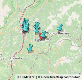 Mappa Traversa Lido, 38056 Levico Terme TN, Italia (12.051)