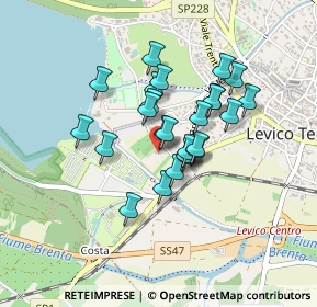 Mappa Traversa Lido, 38056 Levico Terme TN, Italia (0.316)