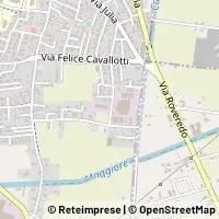 Map Roveredo in Piano